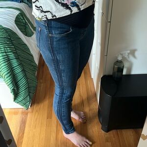 Yoga Jeans - maternity skinny Jeans - dark wash - size 26